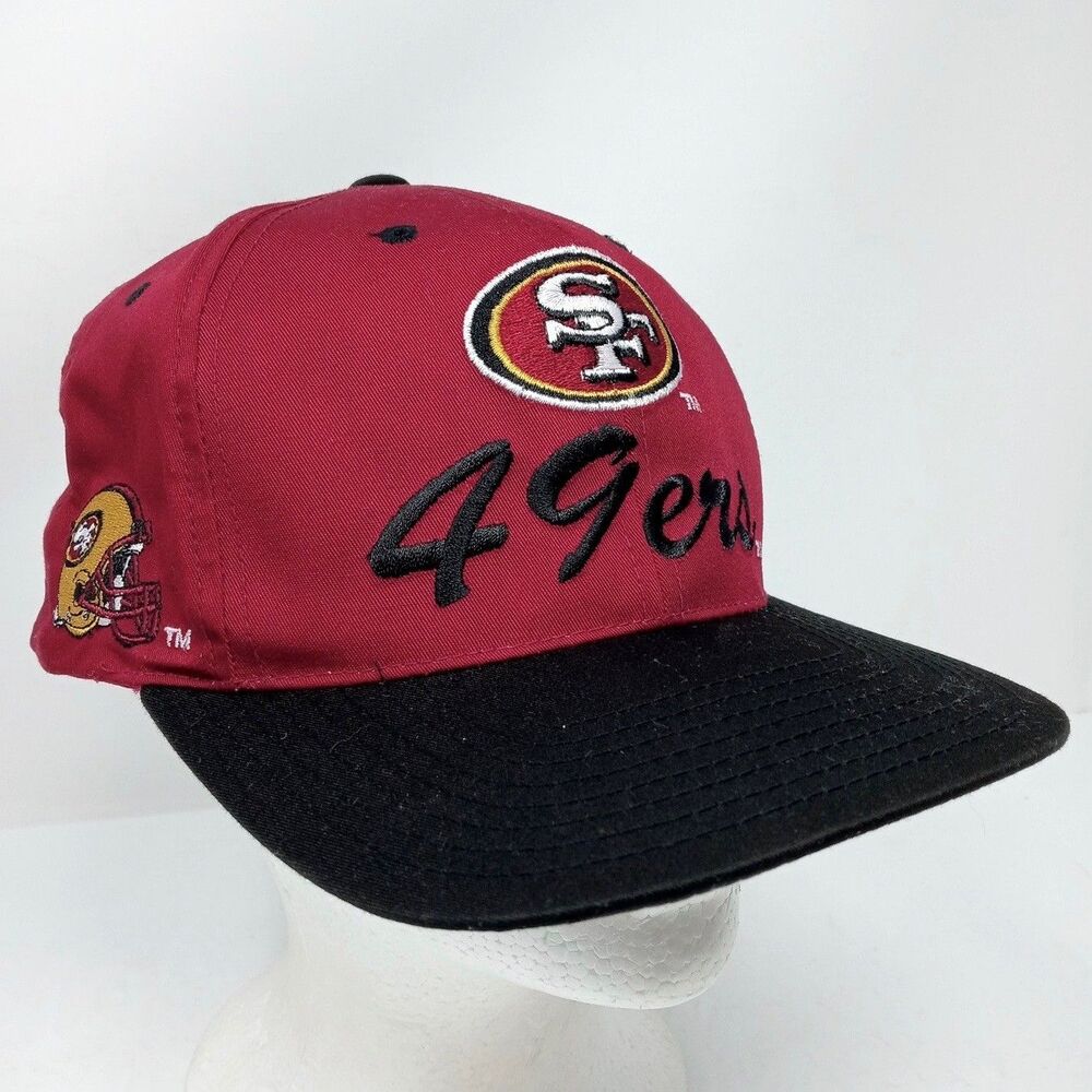 Vintage San Francisco 49ers Team NFL Snapback Hat Cap Adjustable Niners